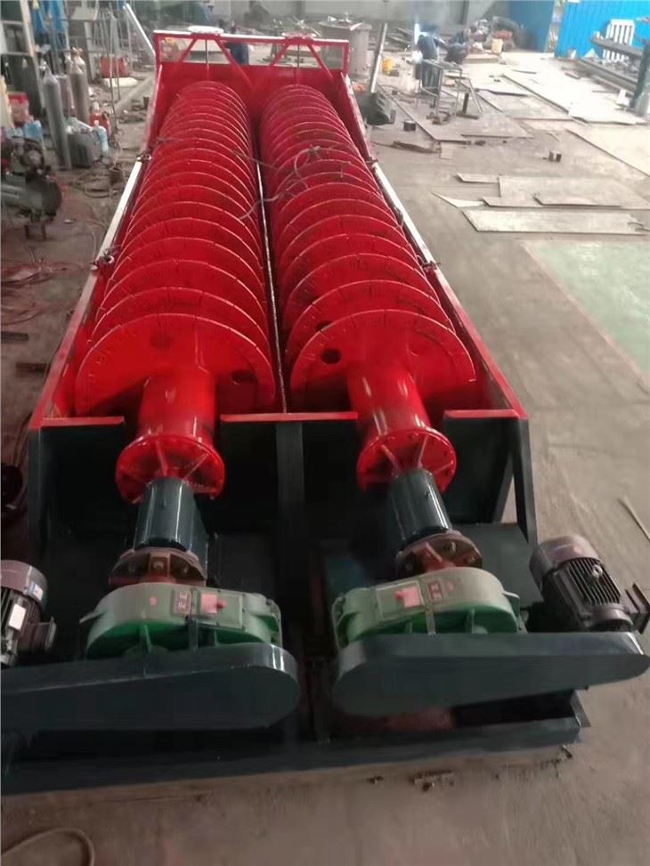 Mesin Cuci Pasir Double Shaft