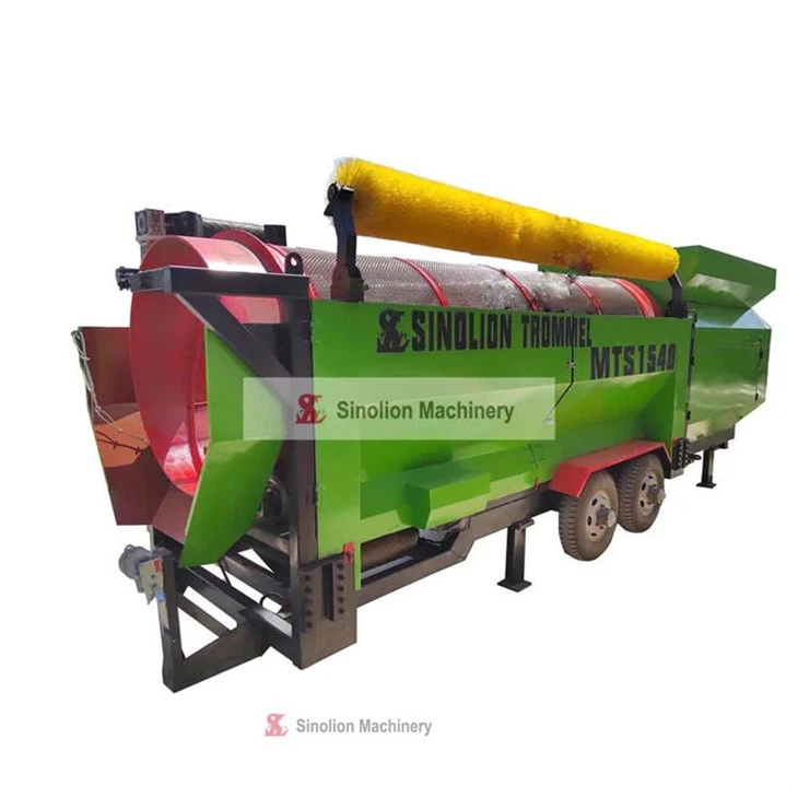 Heavy Duty Rock Trommel Screen