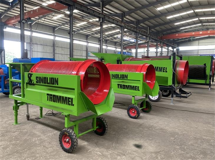 Manufacturer Direct Sales Ore/mineral/sand/gravle/topsoil Trommel Screen For Building Rubbish