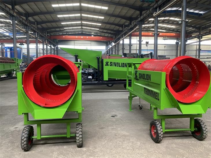 Manufacturer Direct Sales Ore/mineral/sand/gravle/topsoil Trommel Screen For Building Rubbish