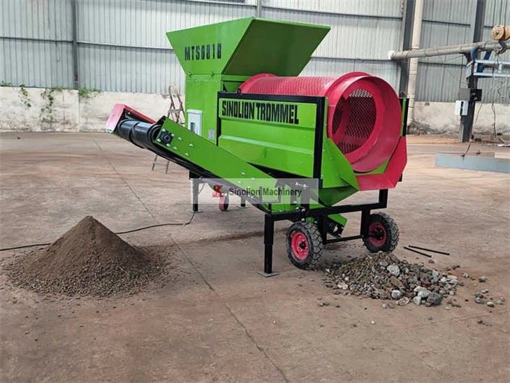 Skrin Trommel Kerikil Pasir Kecil