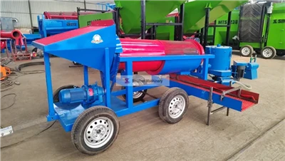 Skrin Trommel Scrubber Alluvial Gold